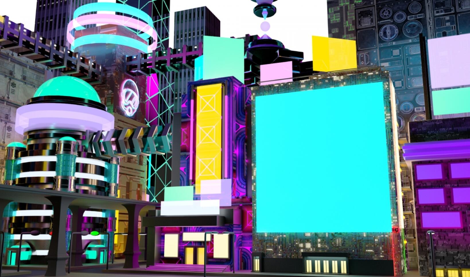 Glitch City Frame