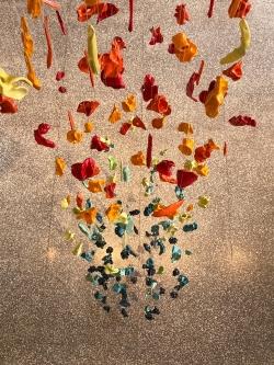 Large scale sculpture displayed in the MCAD Main Gallery.