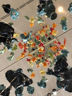 Large scale sculpture displayed in the MCAD Main Gallery.