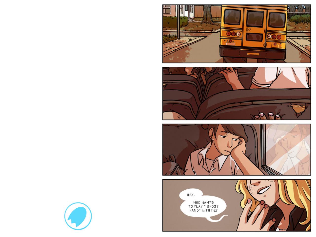 Comic page for "Poltergeist Inc."