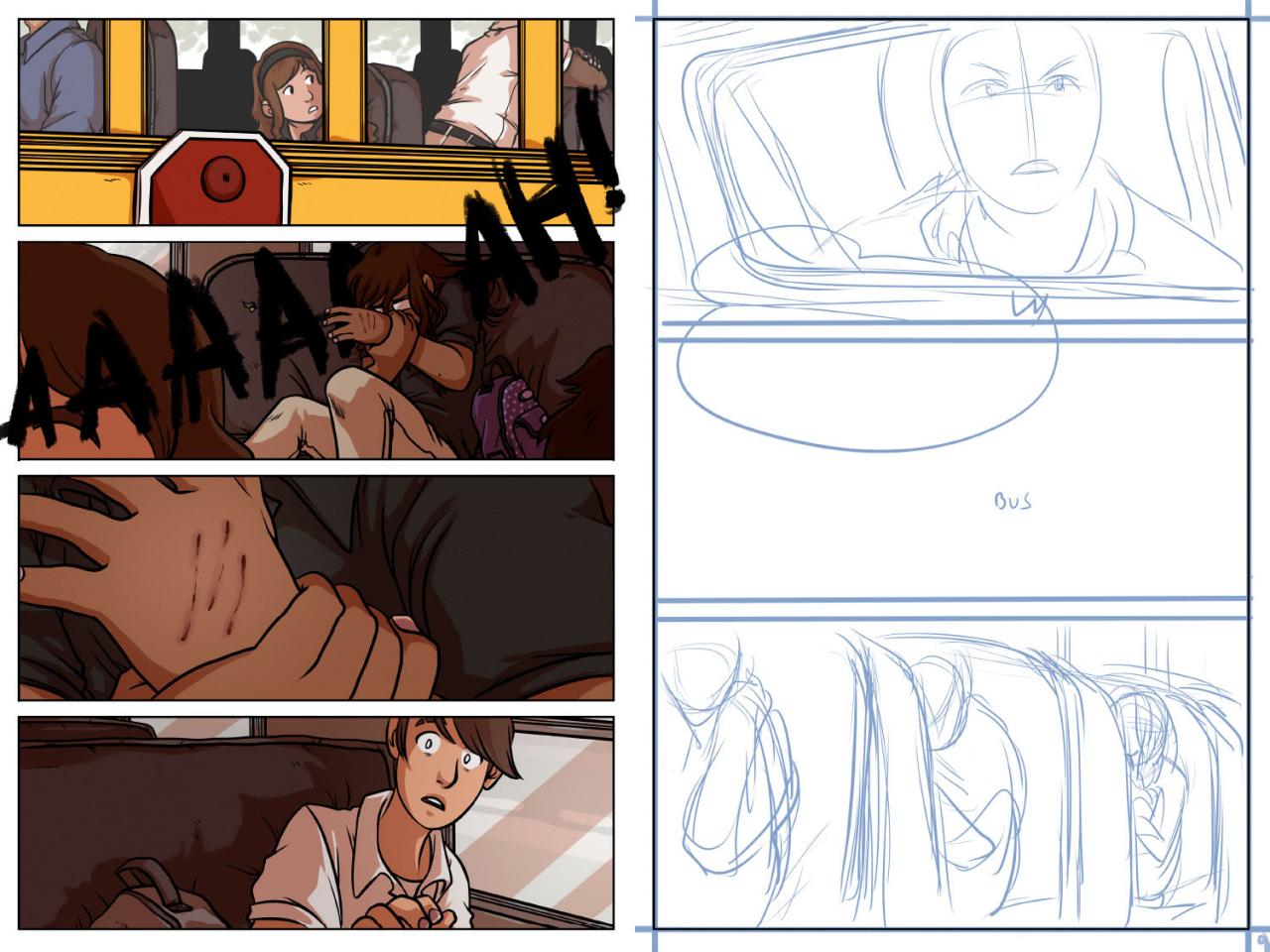 Comic page for "Poltergeist Inc."