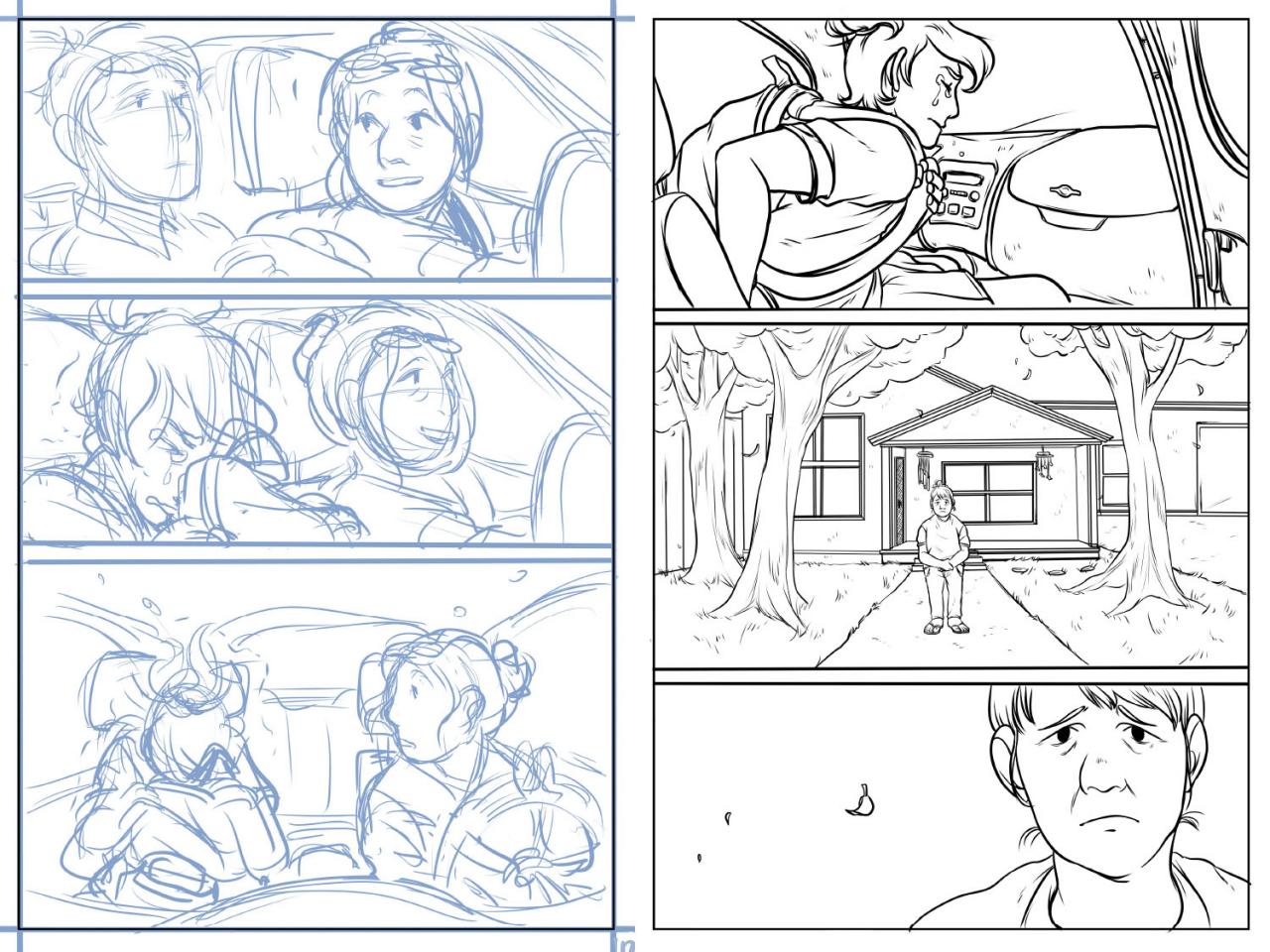 Comic page for "Poltergeist Inc."