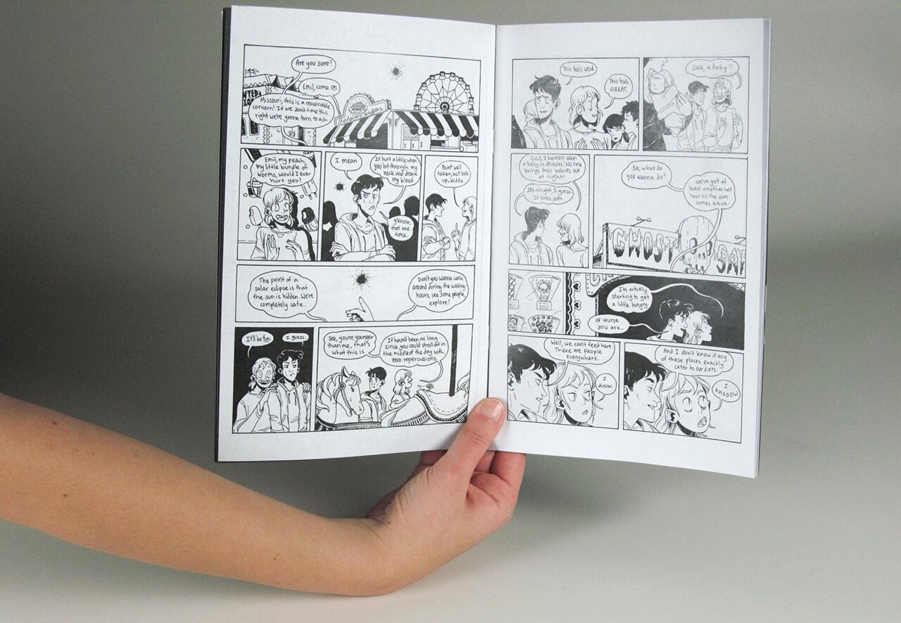 Comic Anthology Inside View