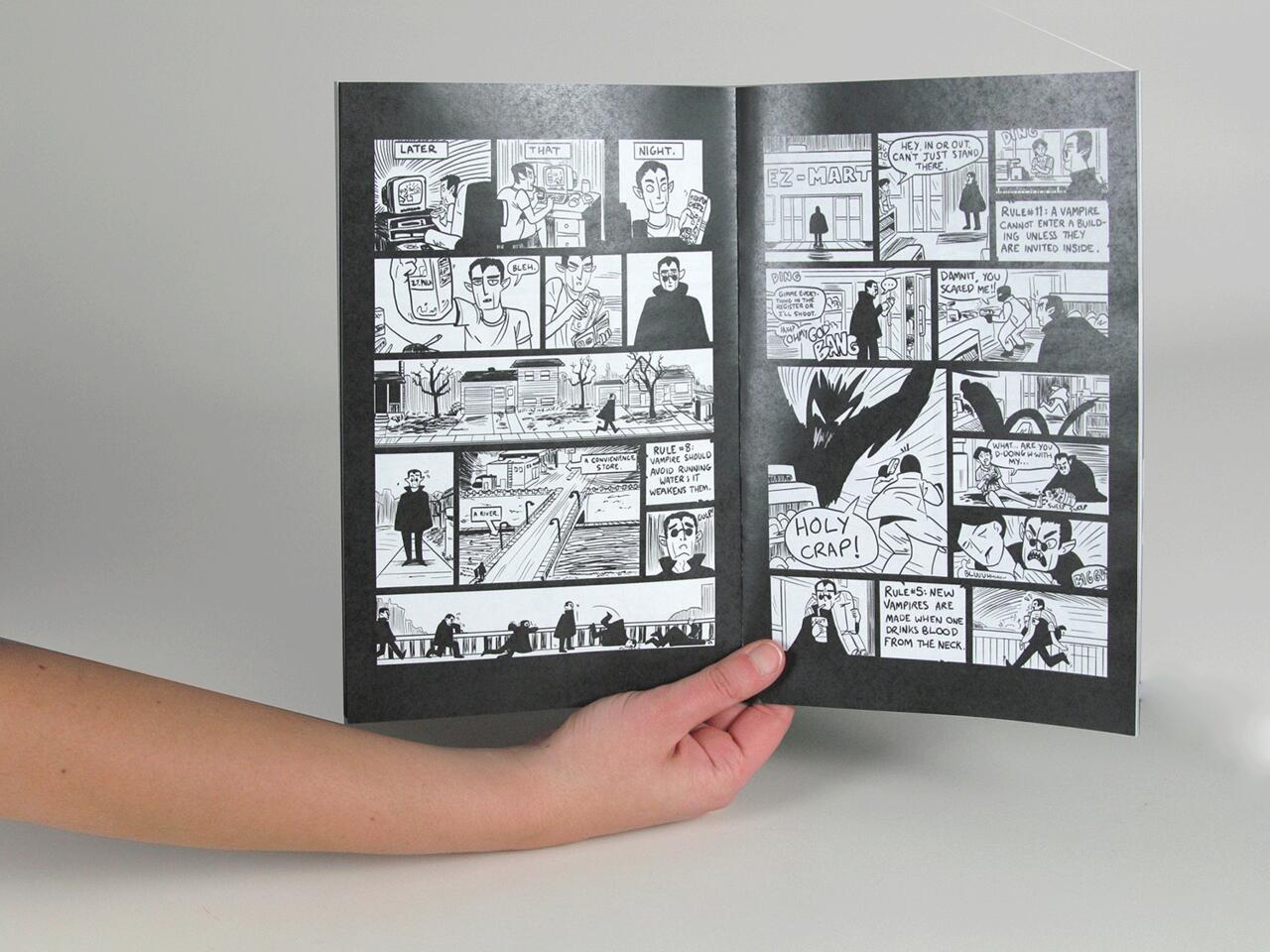Comic Anthology Inside View