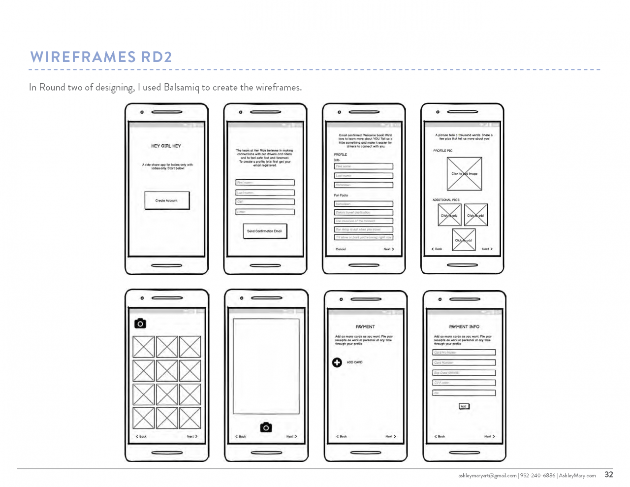 Her Ride UX Design Presentation