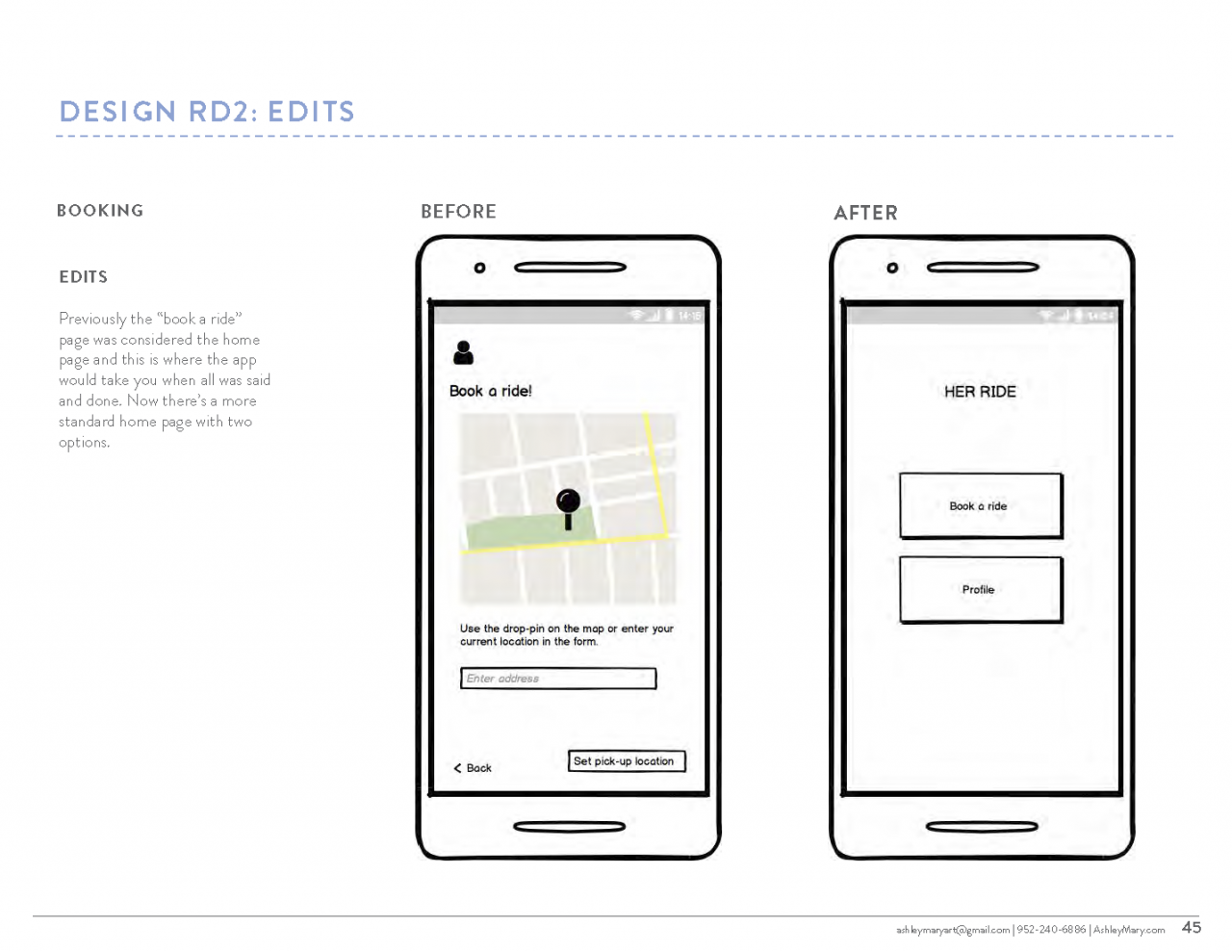 Her Ride UX Design Presentation