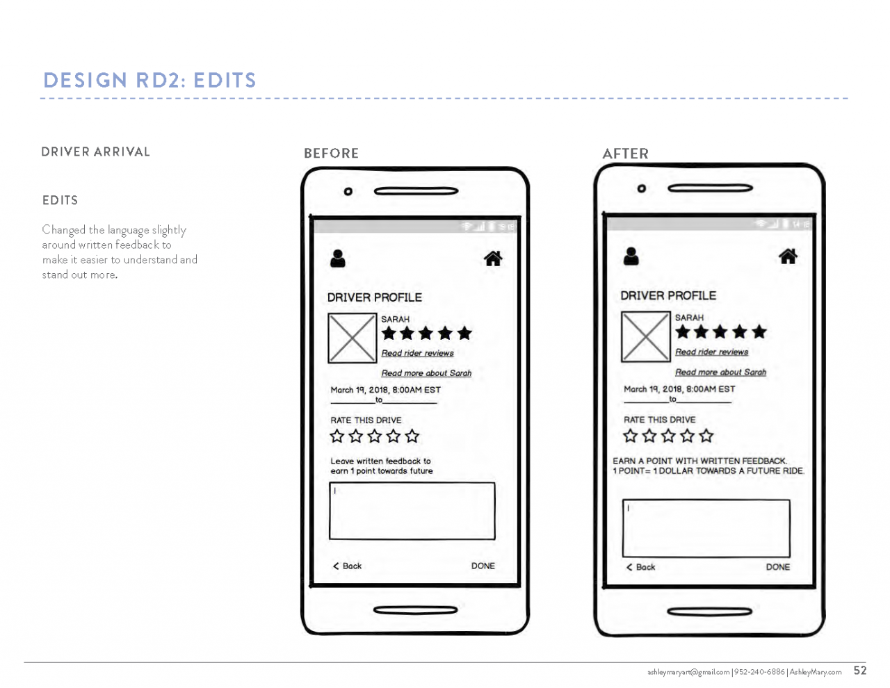 Her Ride UX Design Presentation