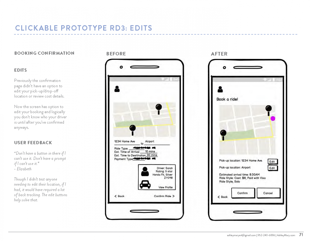 Her Ride UX Design Presentation