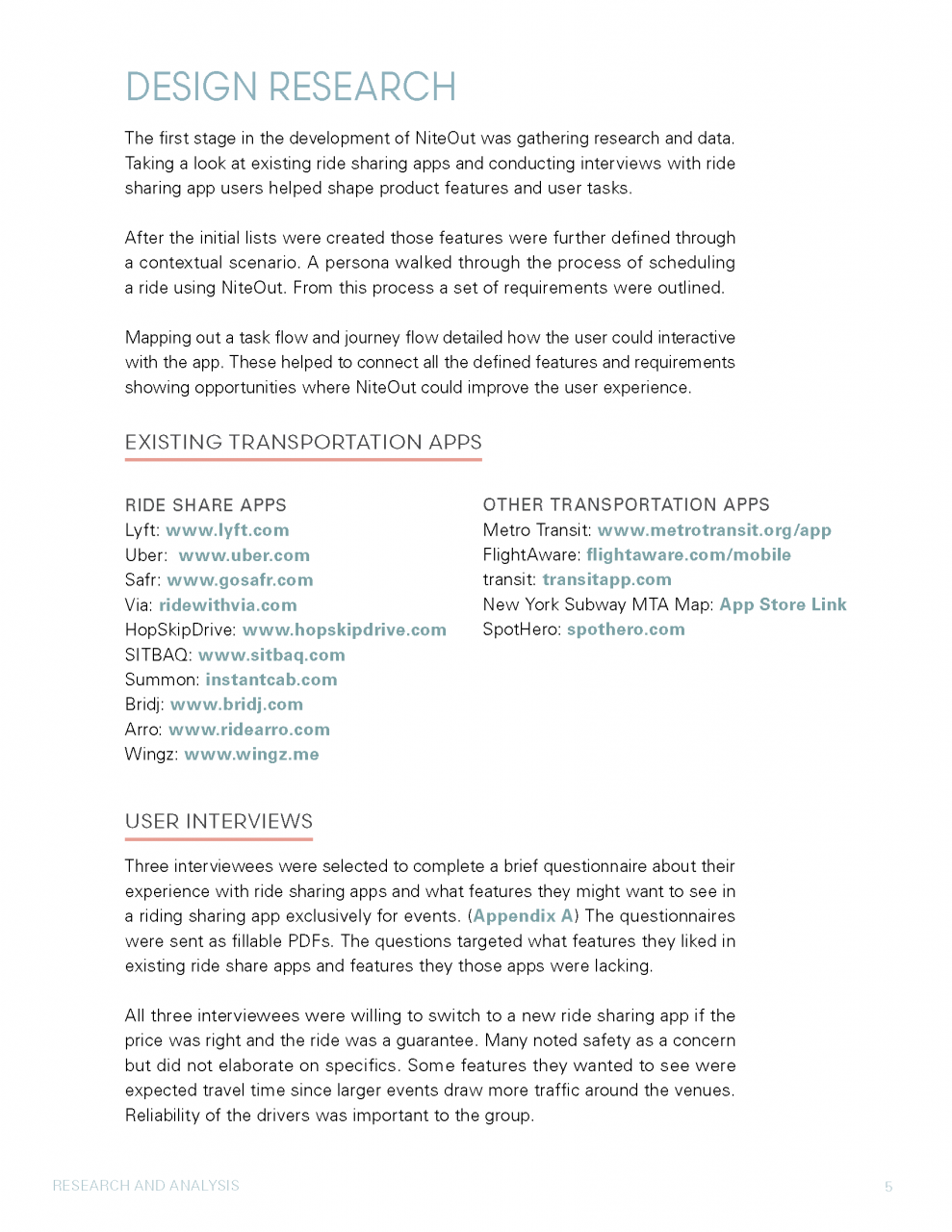 UX Design Mobile App Presentation