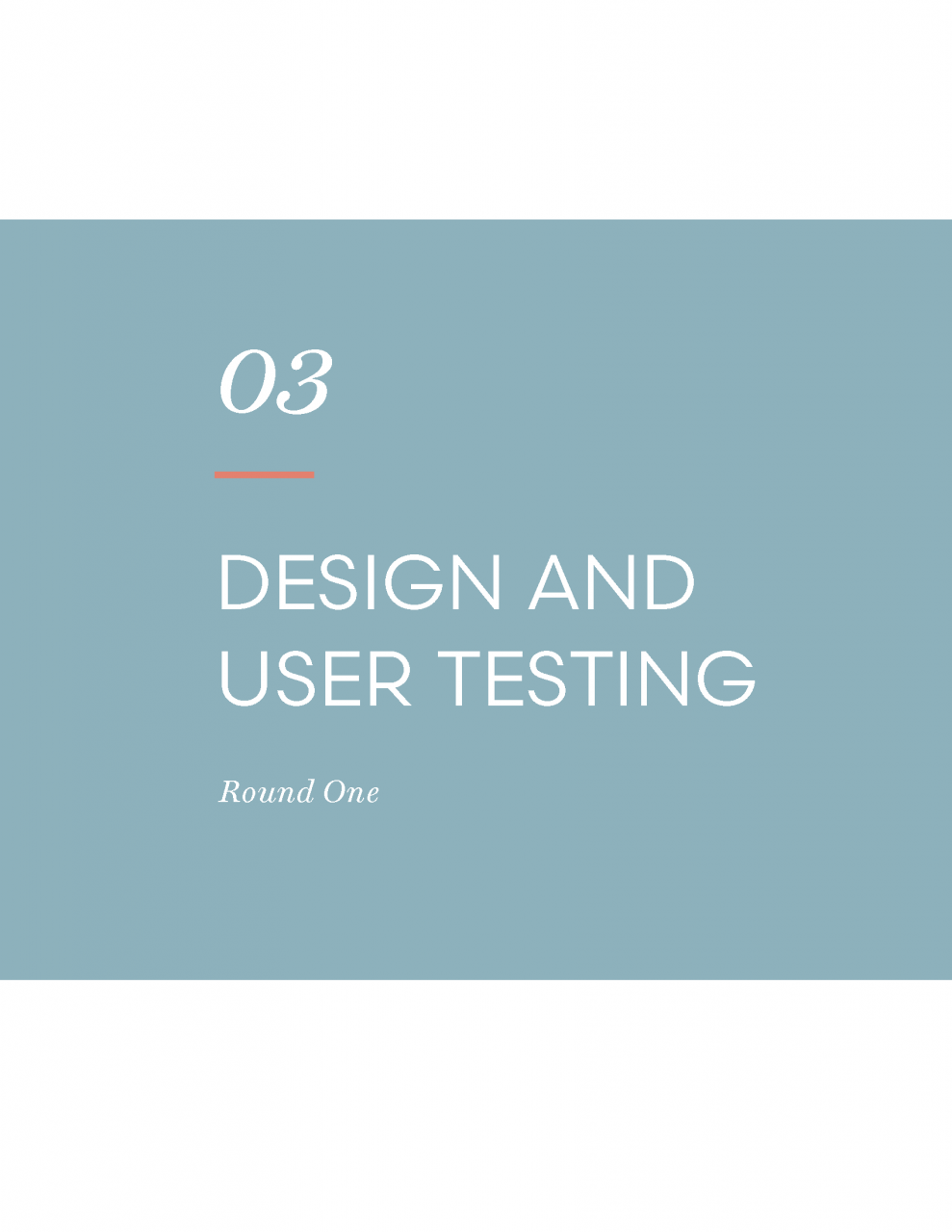 UX Design Mobile App Presentation