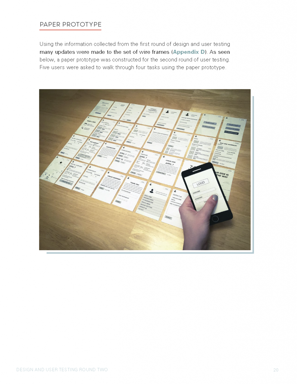 UX Design Mobile App Presentation