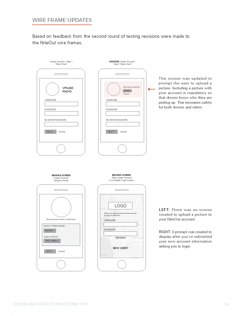 UX Design Mobile App Presentation