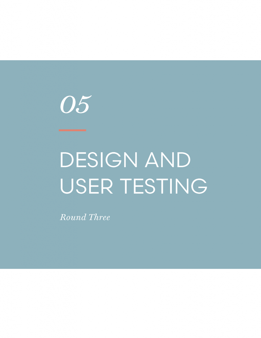 UX Design Mobile App Presentation