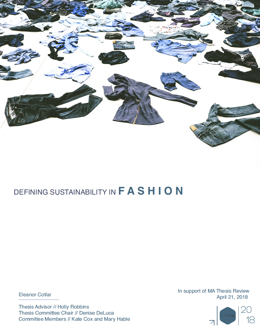 Fashion Sustainability Presentation