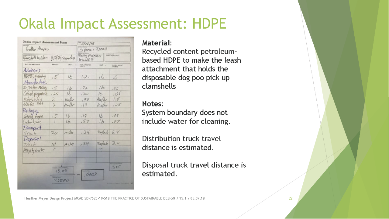 Sustainable Design Project Presentation