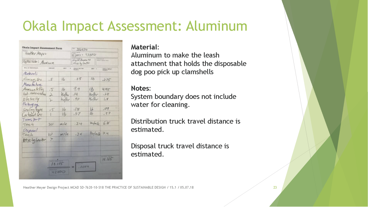 Sustainable Design Project Presentation