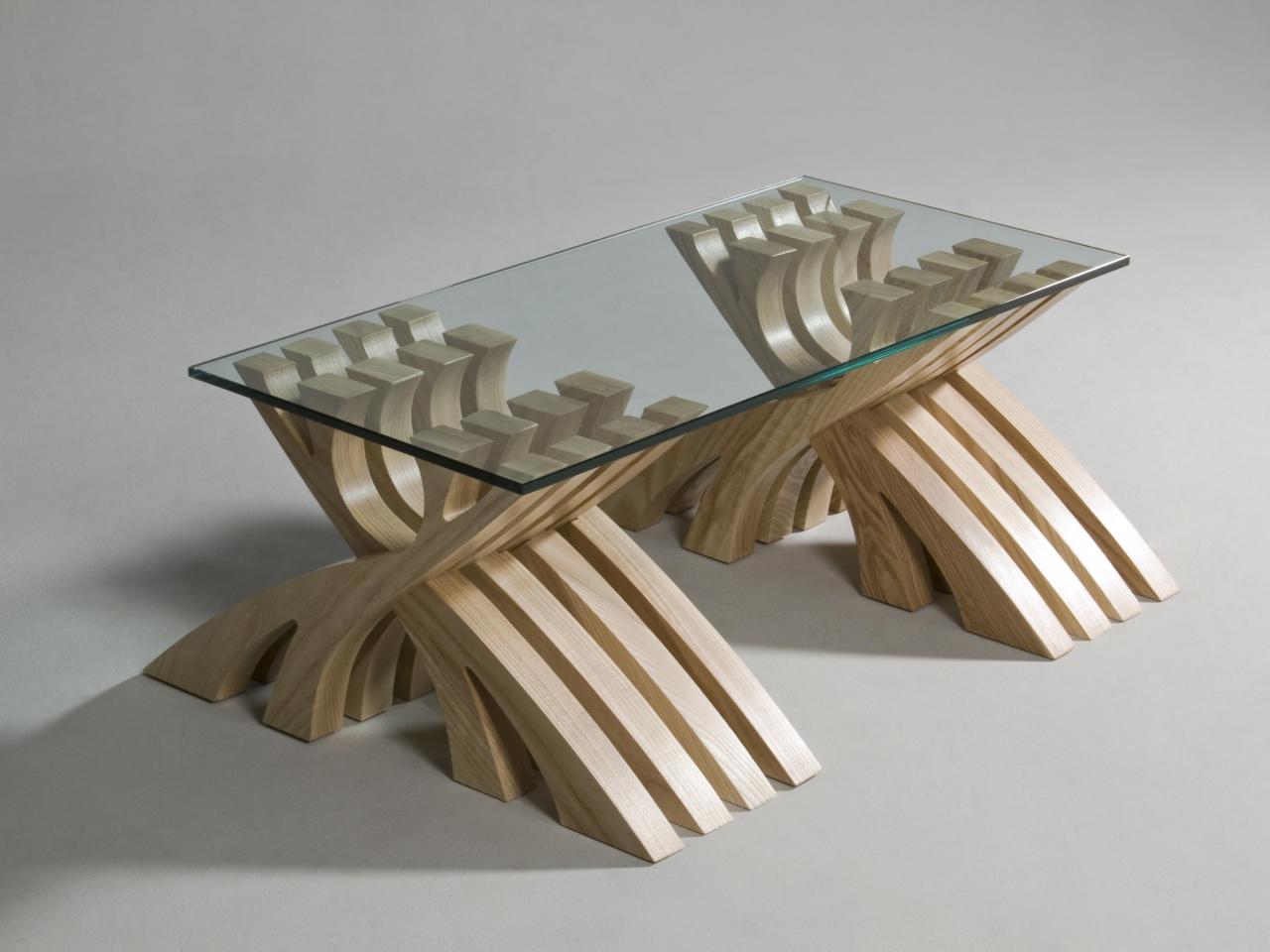 Photo of a table made by a furniture student