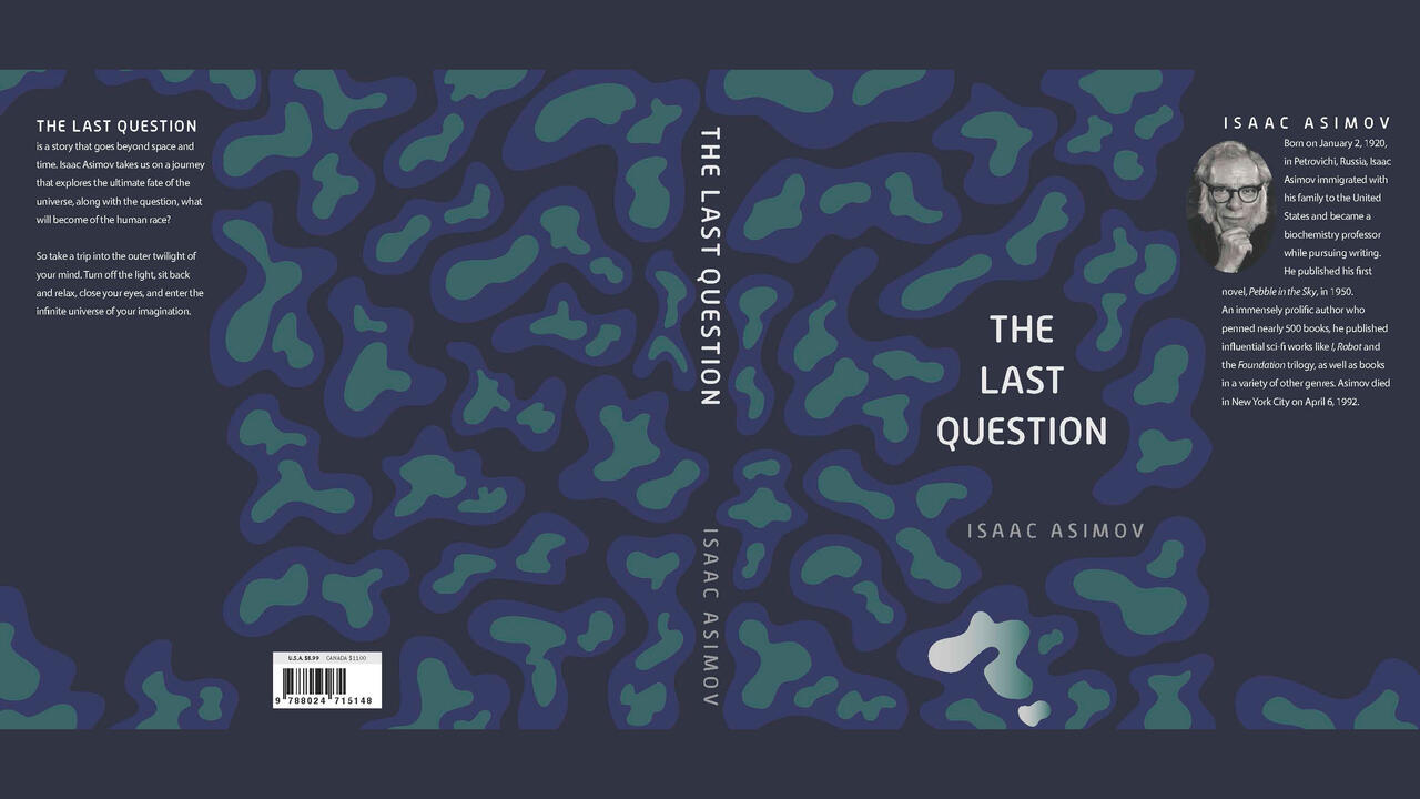 Book Jacket Design of The Last Question