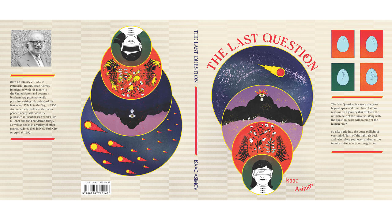 Book Jacket Design of The Last Question