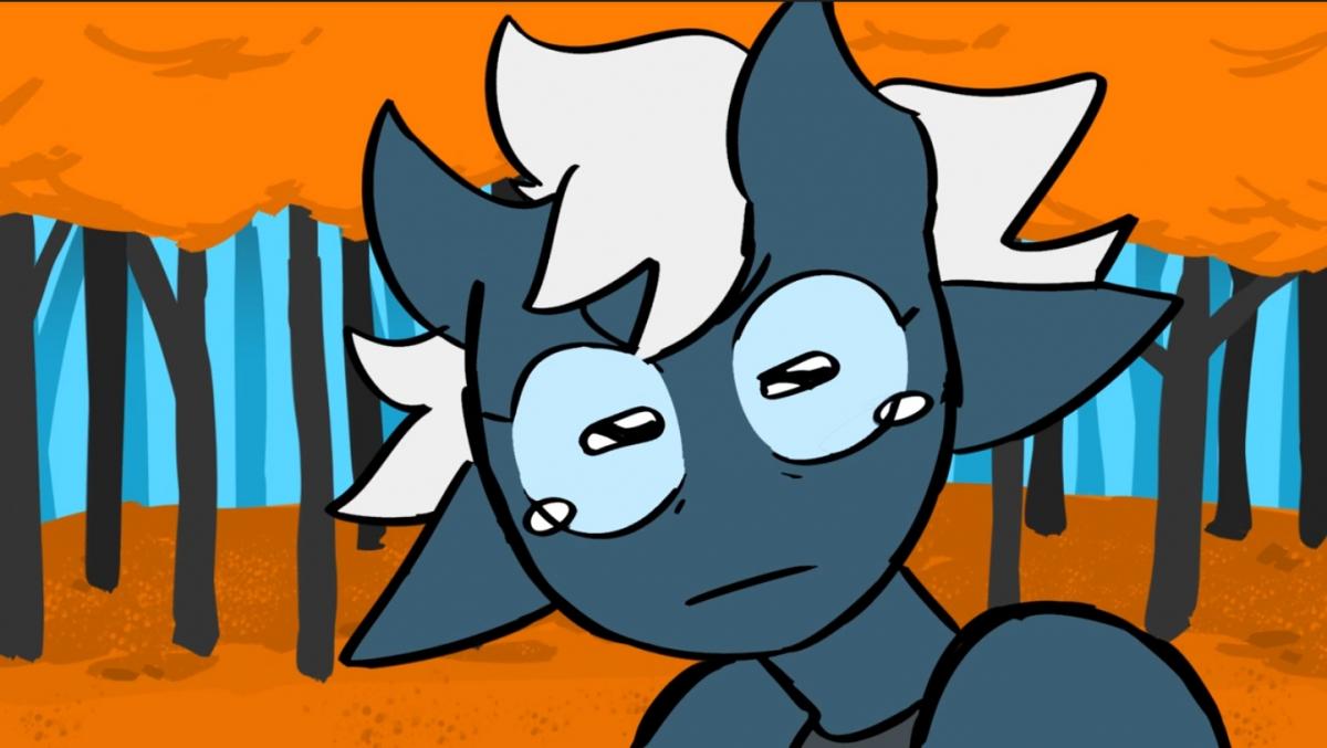 A still from Min's animation. Photo courtesy of the artist.