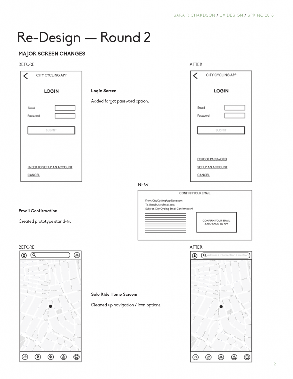 City Cycling App Design Presentation