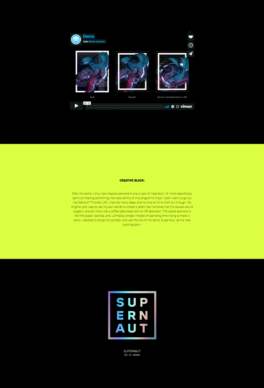 Supernaut Presentation