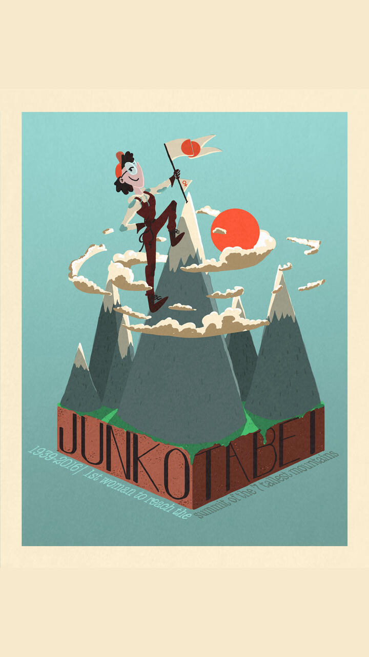 Junko Tabei by Jenna Schuft