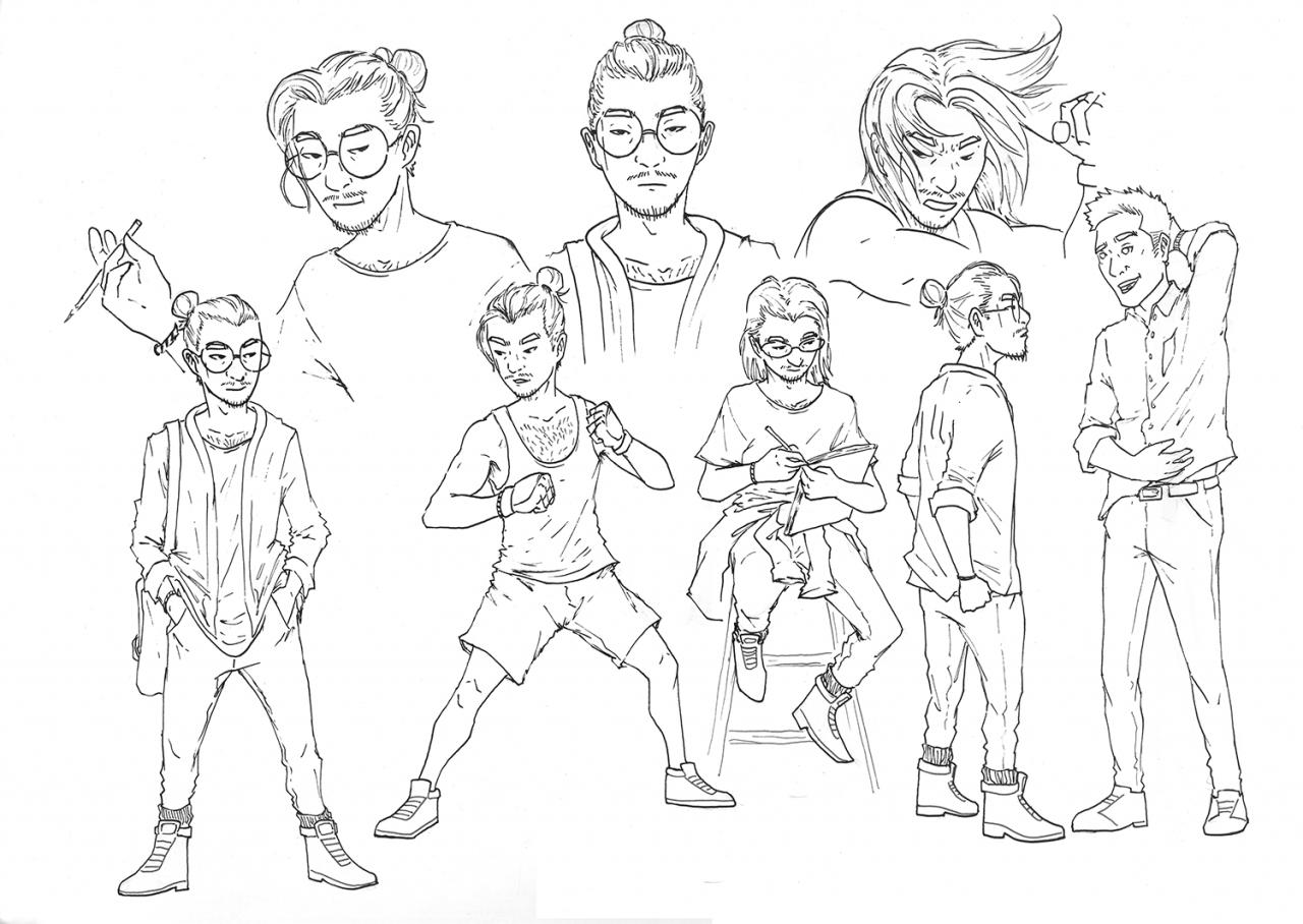 Character design sheet