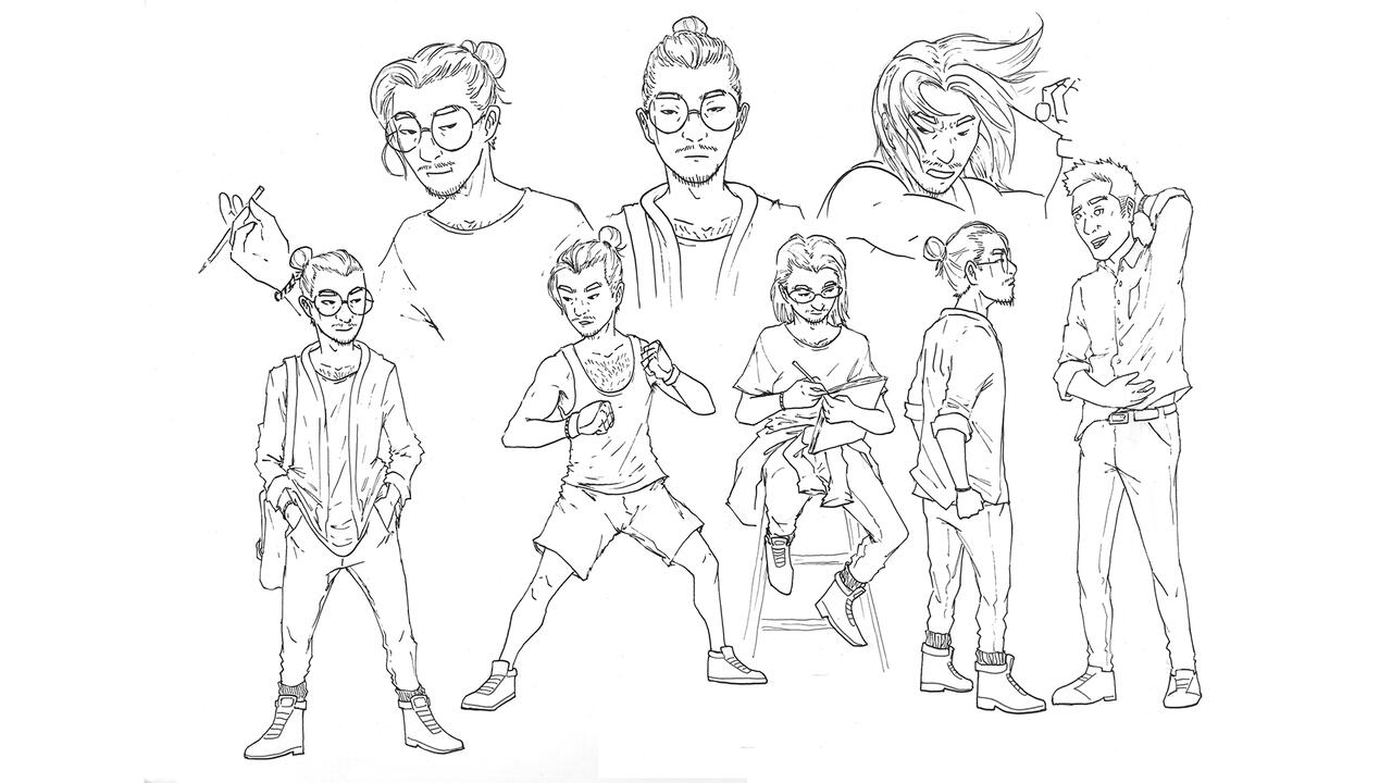 Character design sheet