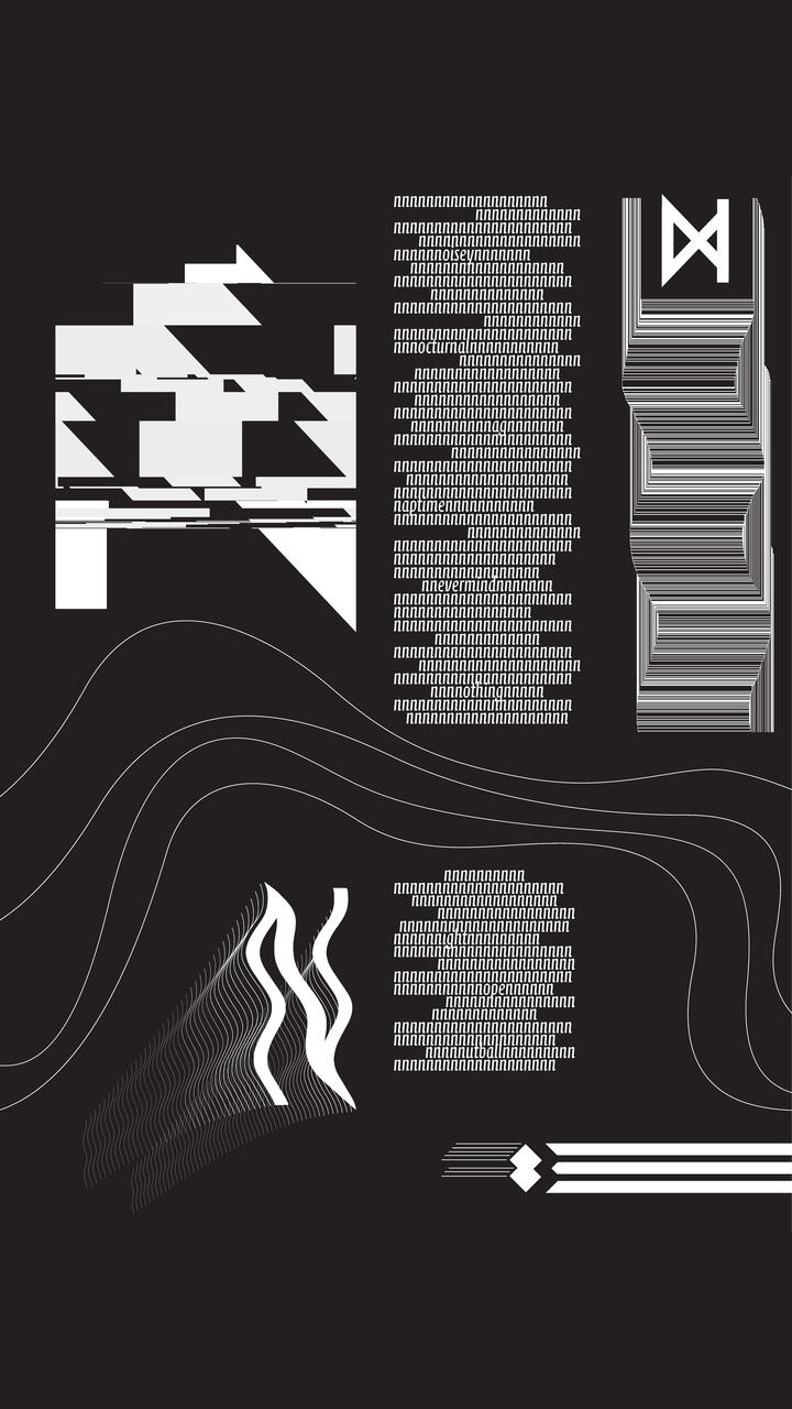 Experimental Glyph by Aaron Miller