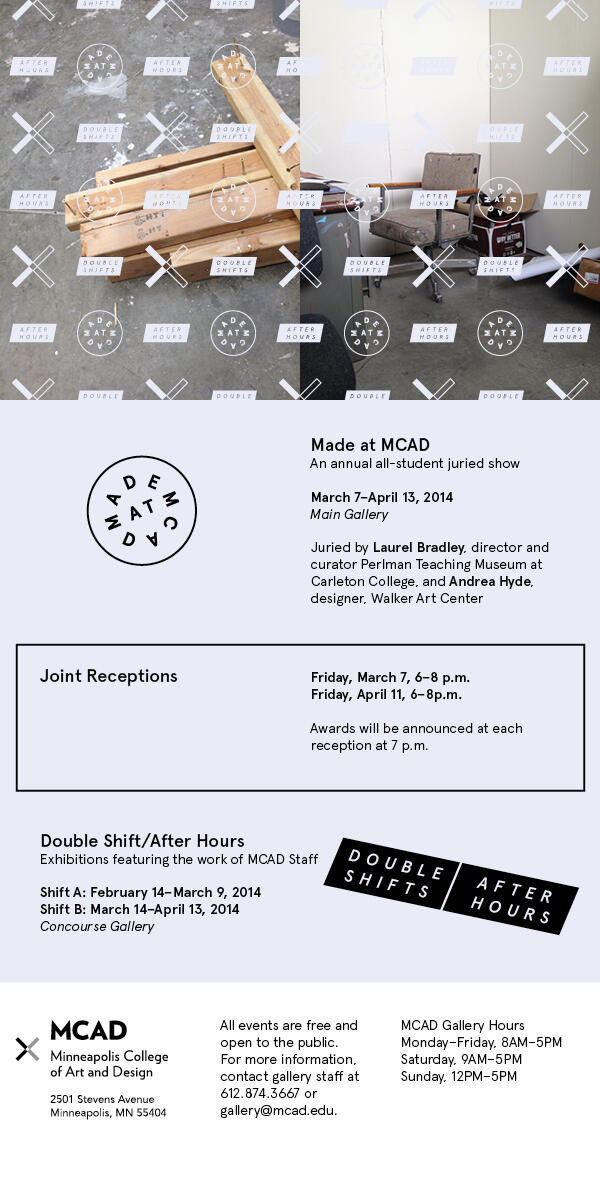 Made at MCAD 2014: Annual Juried Student Exhibition