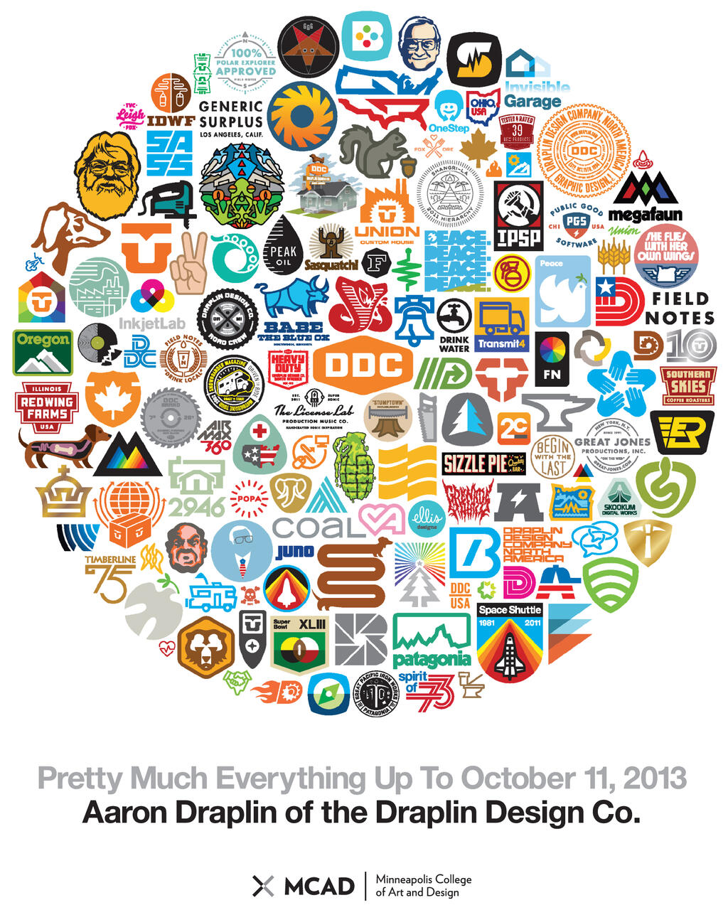 Pretty Much Everything Up To October 11, 2013 - Aaron Draplin of the Draplin Design Co