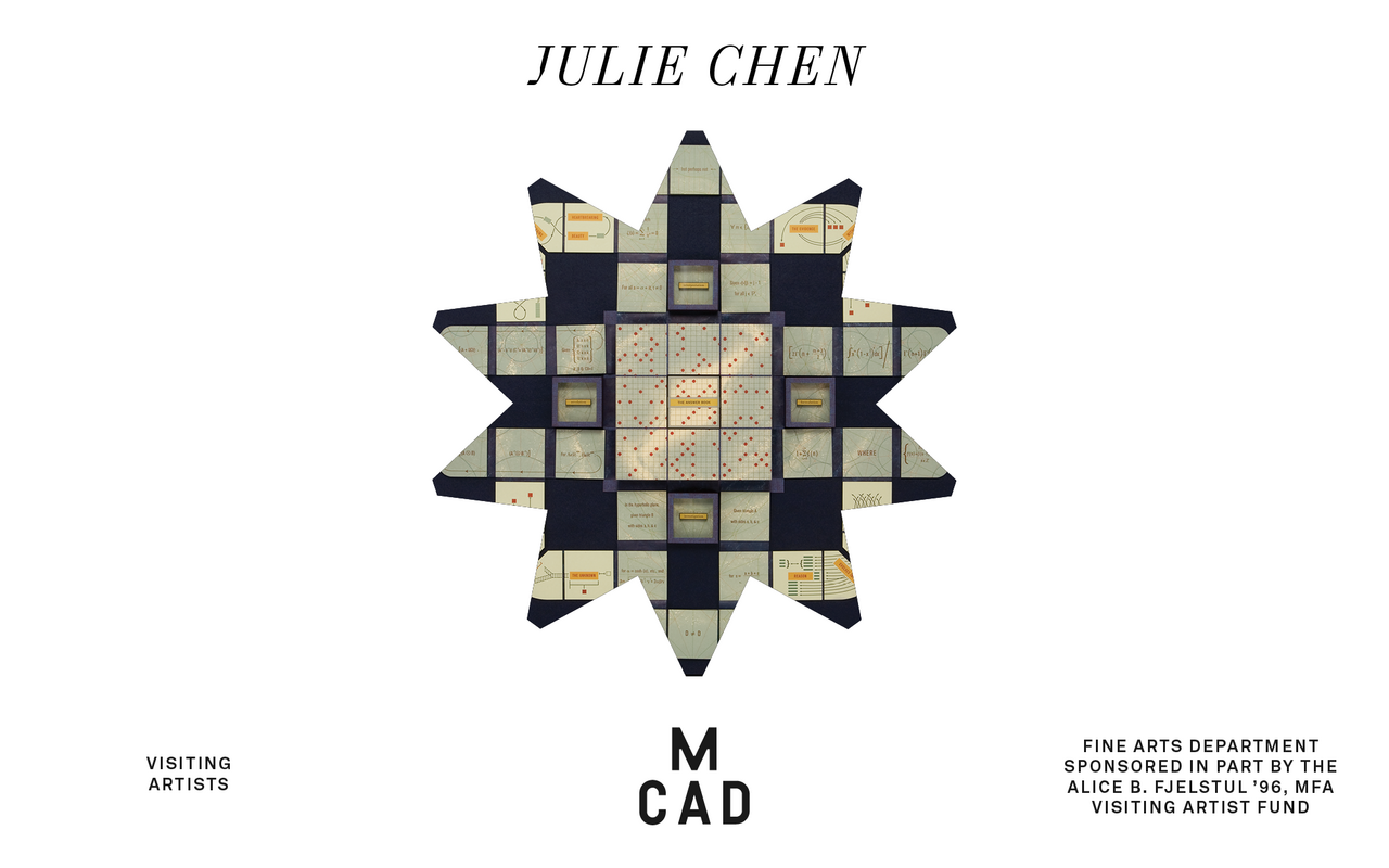 Julie Chen webheader featuring her work A Guide to Higher Learning