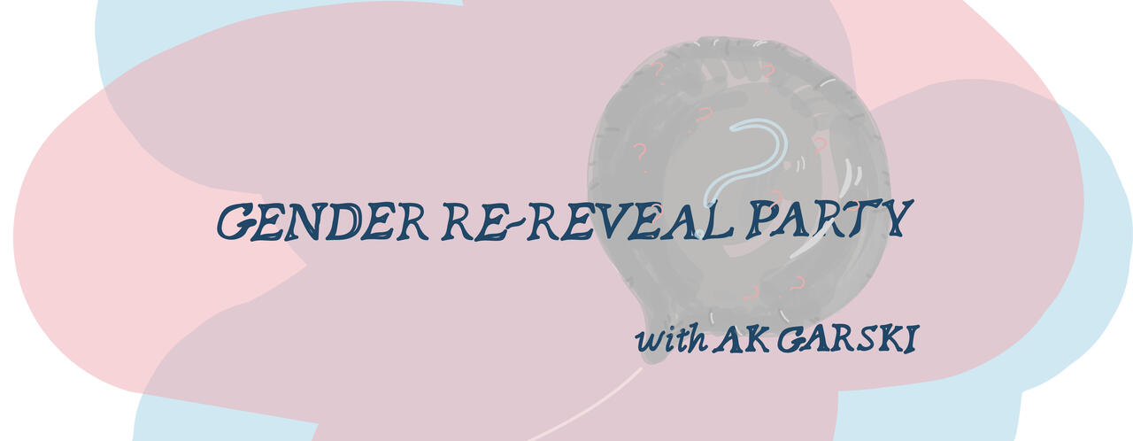 Gender Re-Reveal Party banner