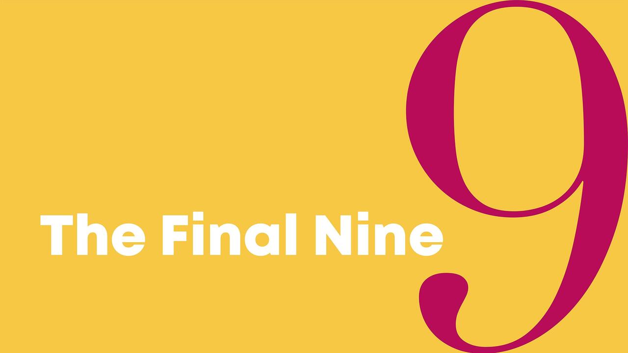 Promotional graphic for The Final Nine