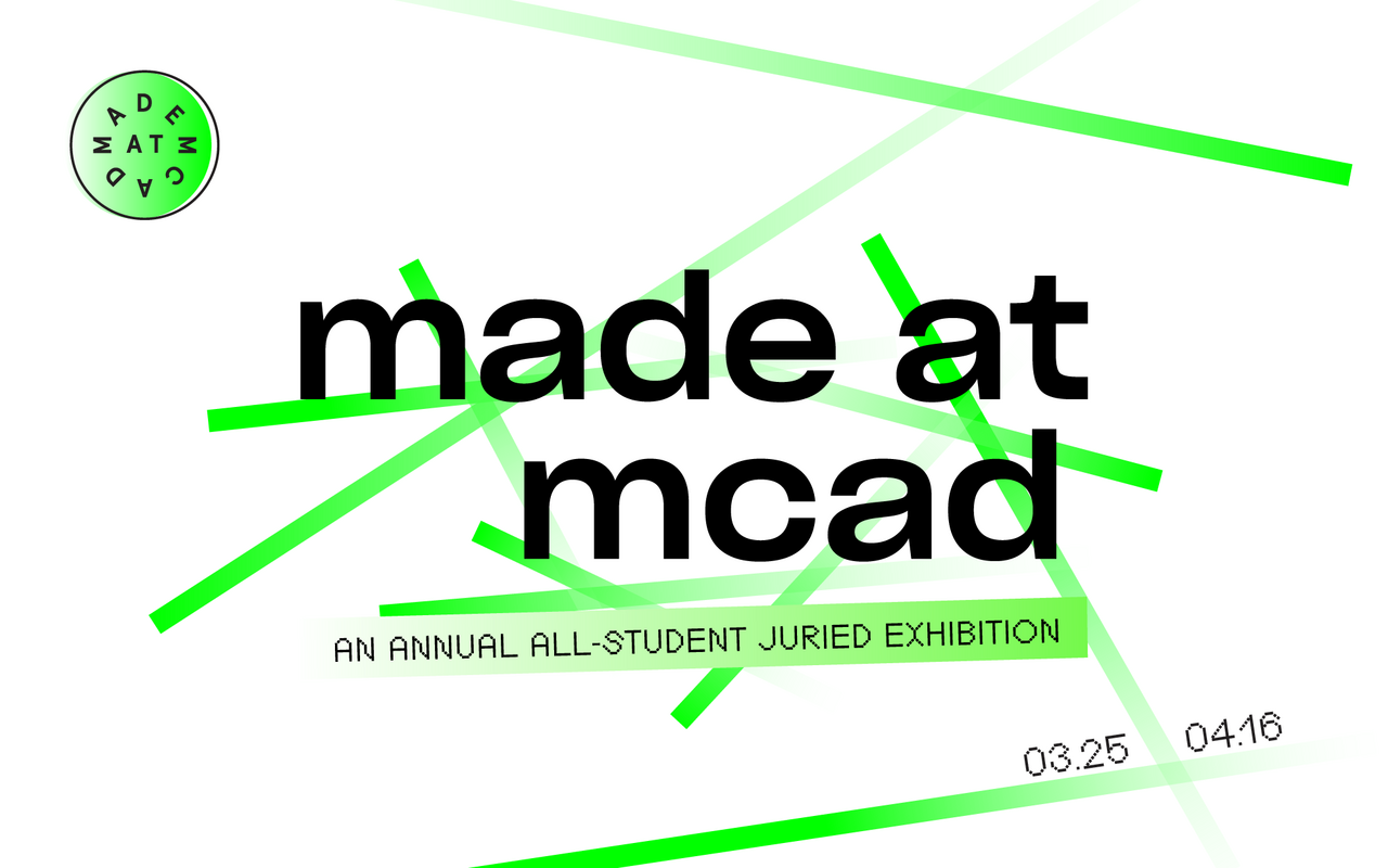 Made at MCAD 2022 webheader