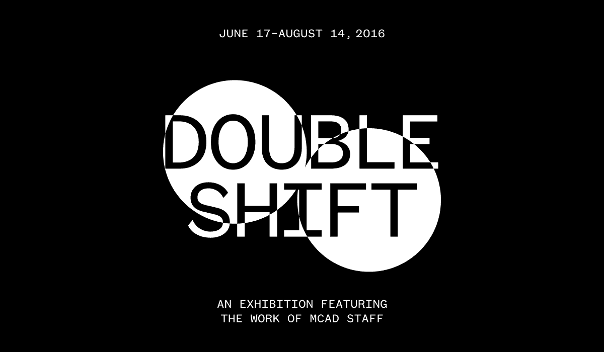 Promotional gif for Double Shift exhibition