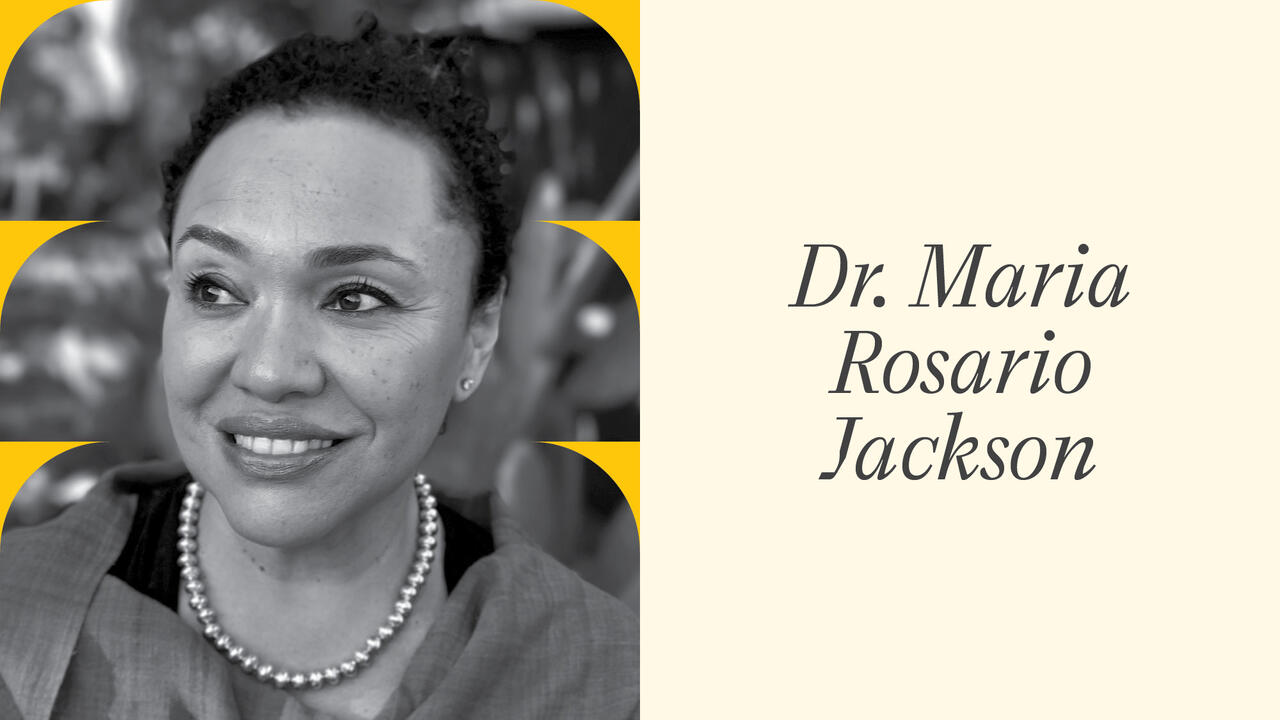 Portrait of Dr. Maria Rosario Jackson