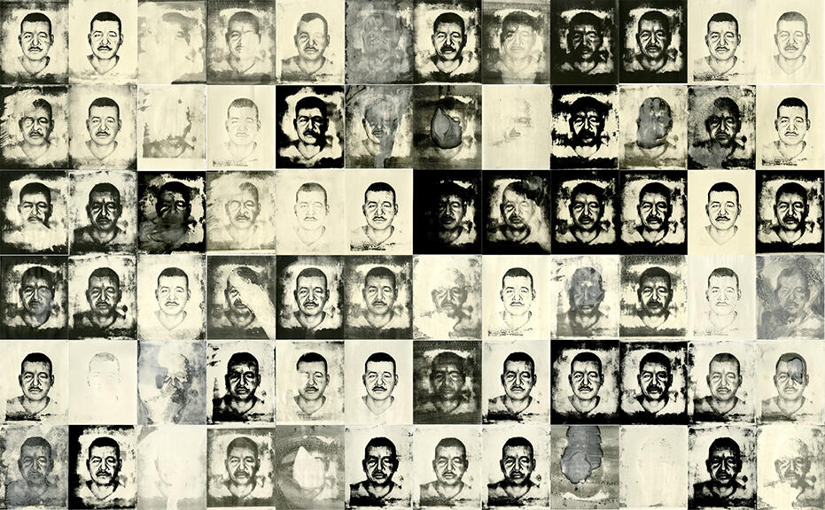 Collage of portraits by Jonathan Herrera