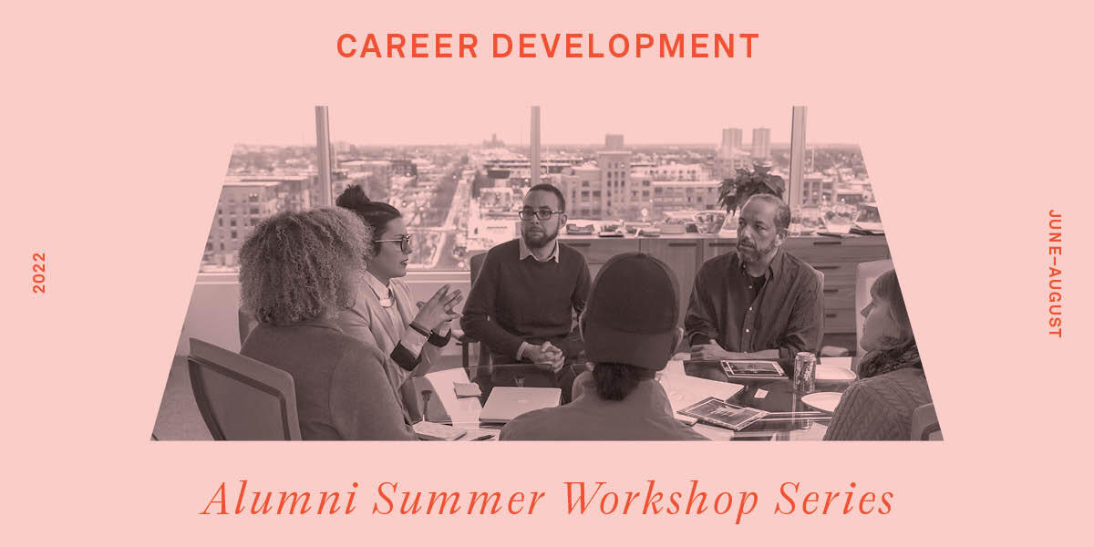 Career Development Alumni Summer Workshop Series header