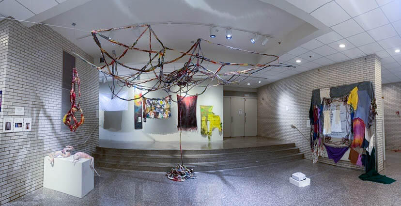Photograph of Lily Fridell's merit installation