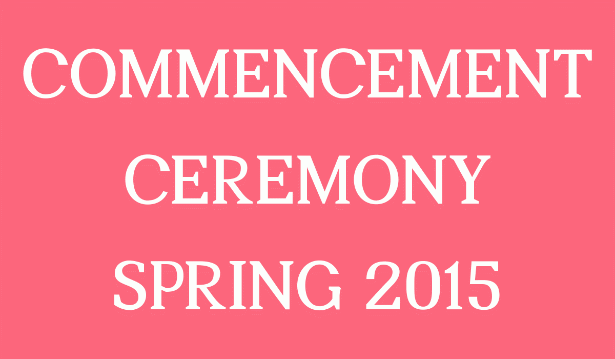 Spring 2015 Commencement Gif