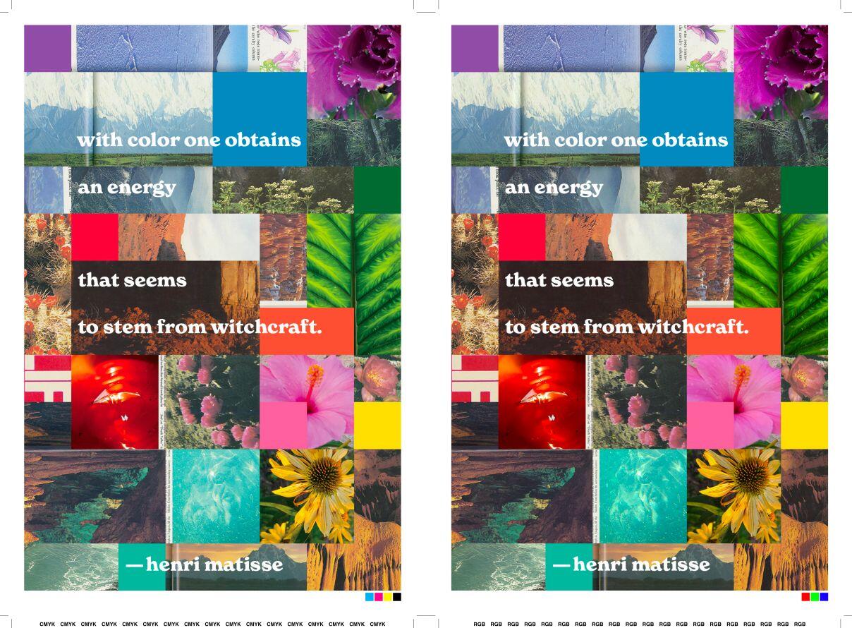 Double Rainbow graphic poster by Carter Stine