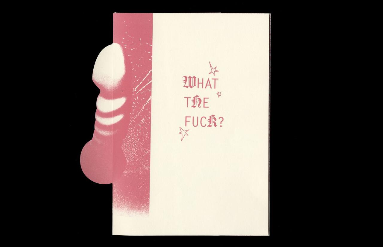 What the Fuck? booklet designed by Carter Stine