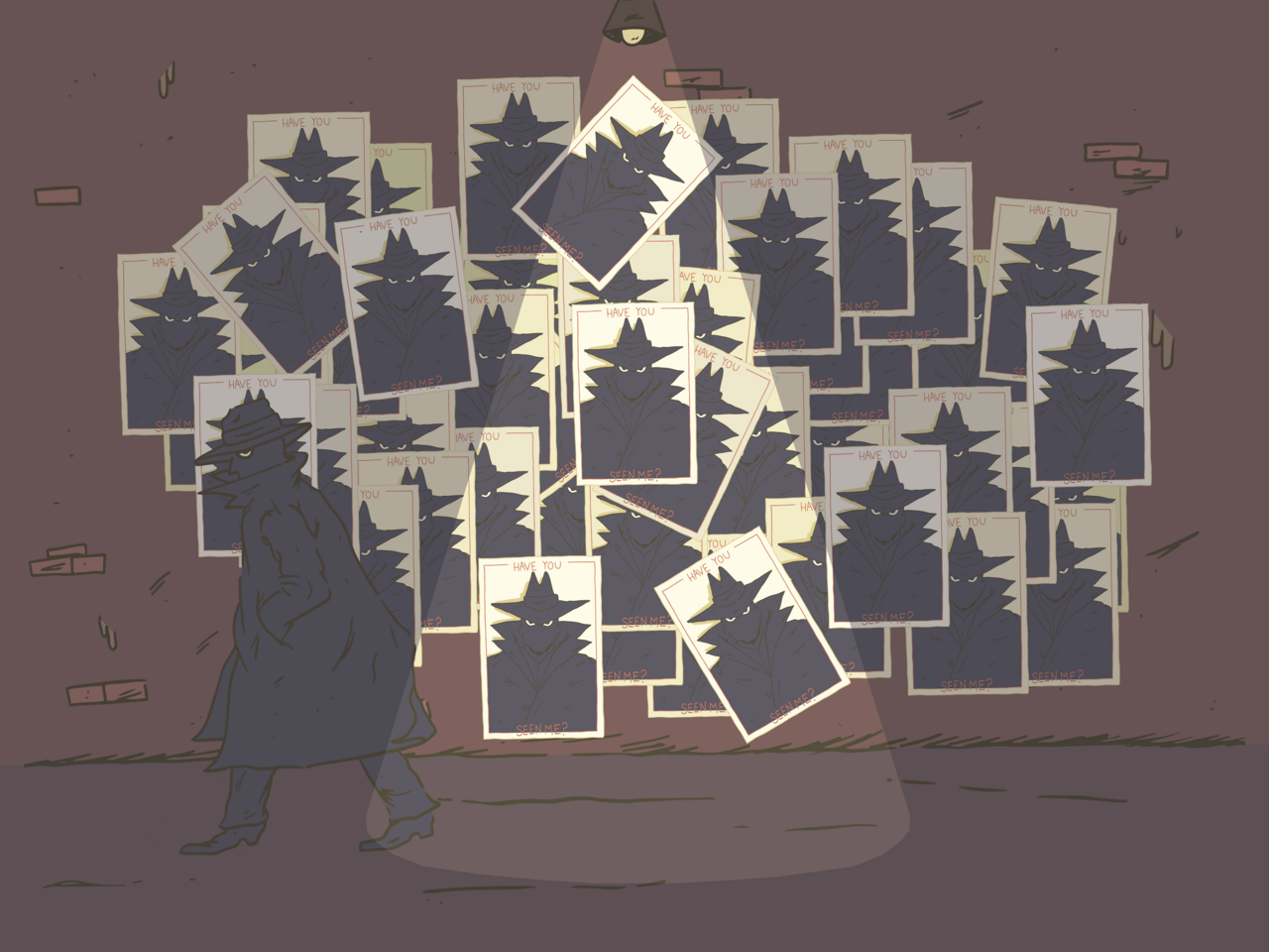 Conceptual superpowers illustration by Jameson Cochrane