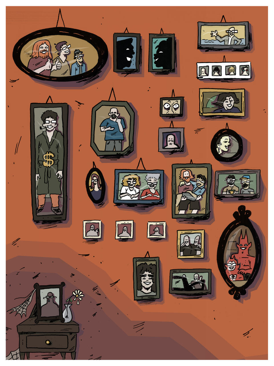 To Be Human illustration by Jameson Cochrane