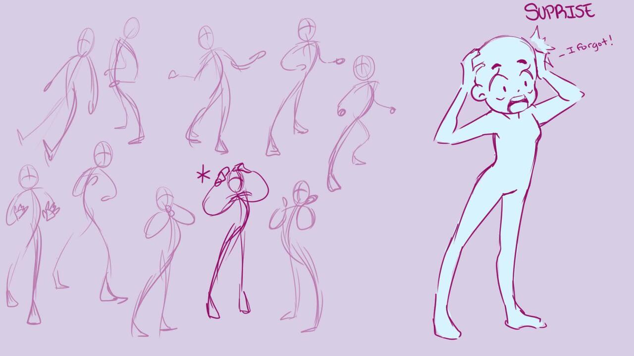 Six Emotion Pose