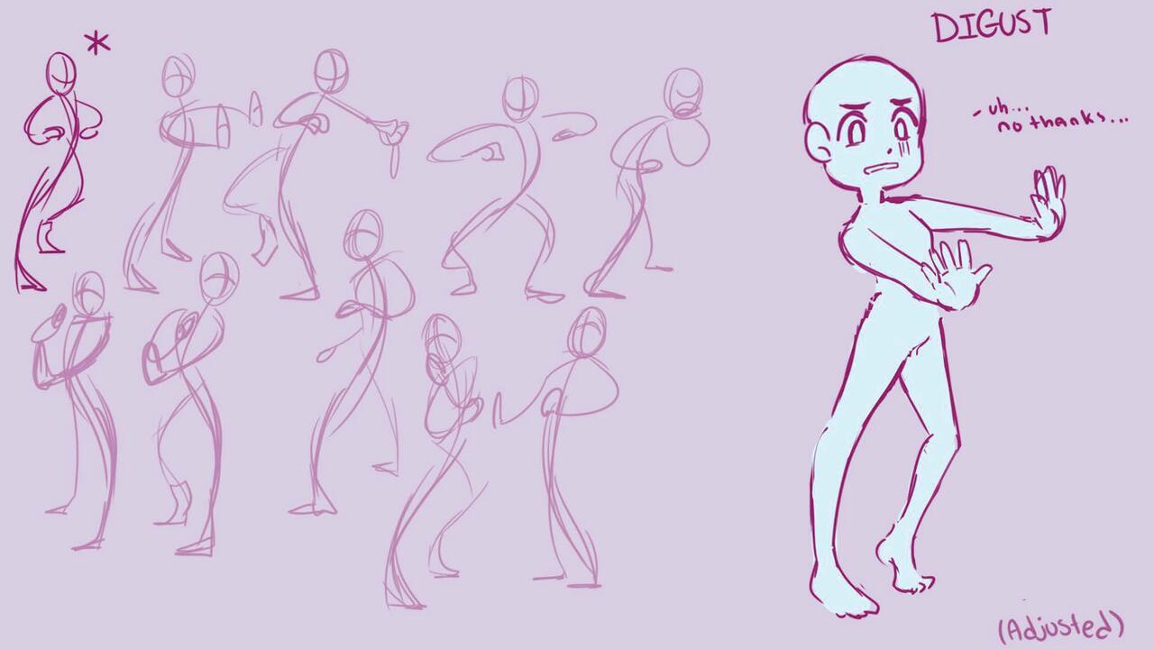 Six Emotion Pose