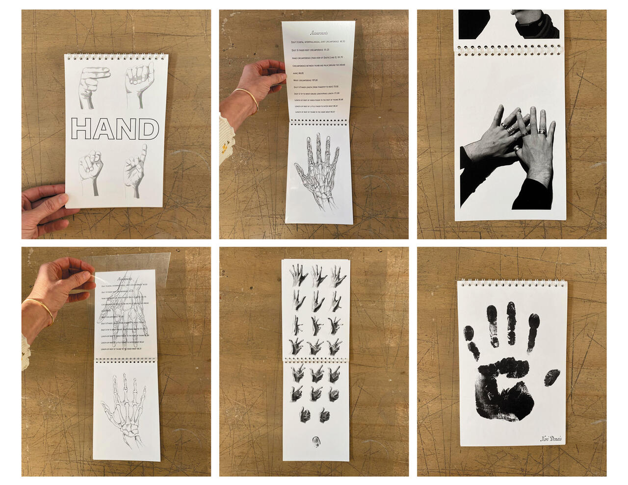 HAND 2D zine by Nori Donais