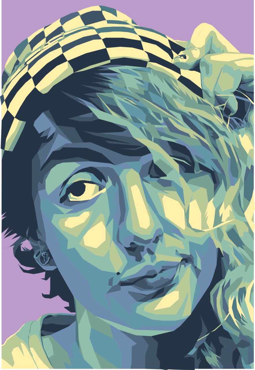 Project 1 portrait by Celeste Gonzalez